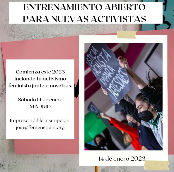Lee mÃ¡s sobre el artÃ­culo Entrenamiento abierto nuevas activistas